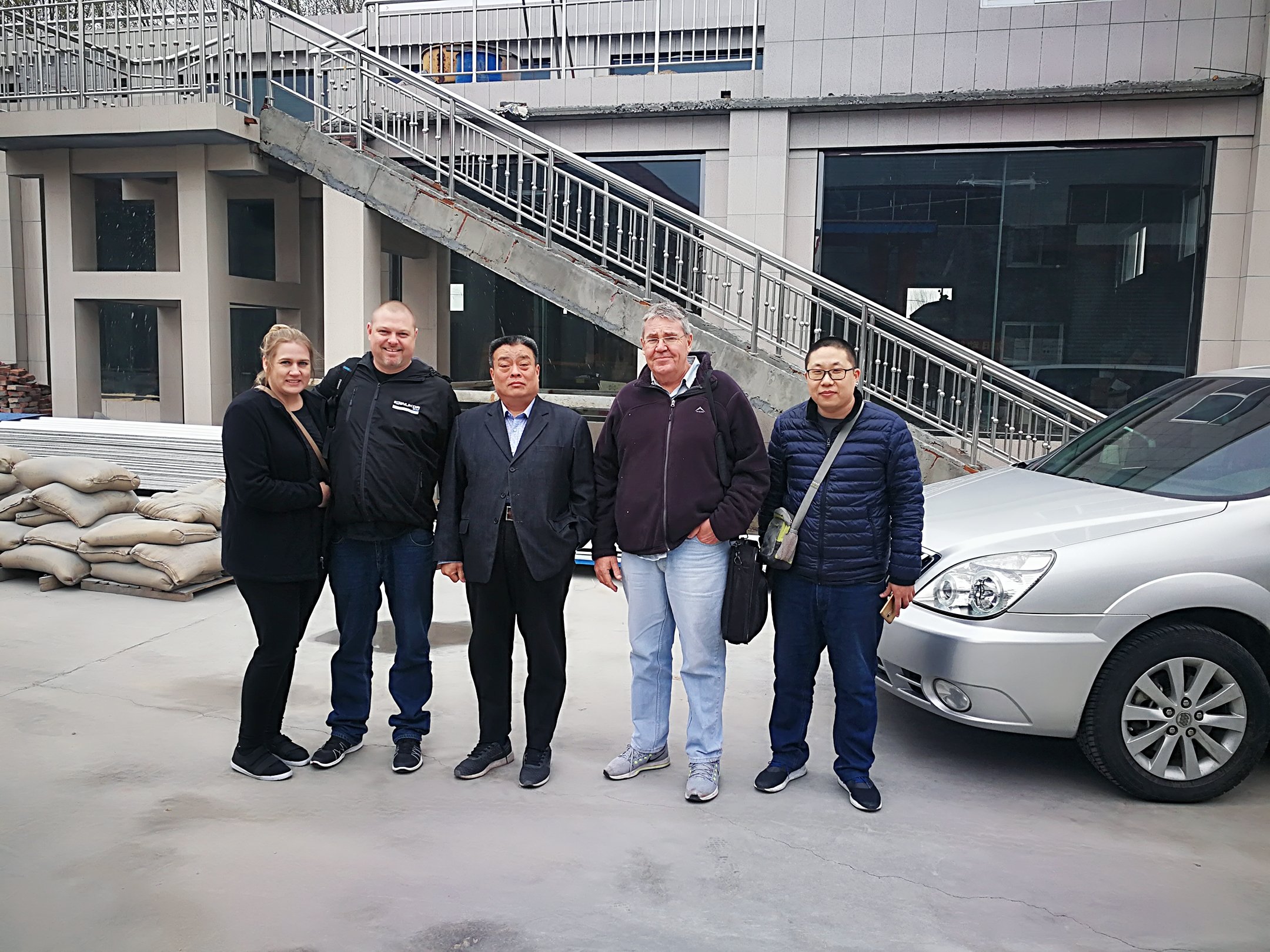  Photo with South African agents 