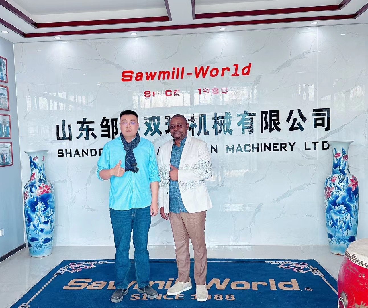  Cameroonian customers buy production lines 