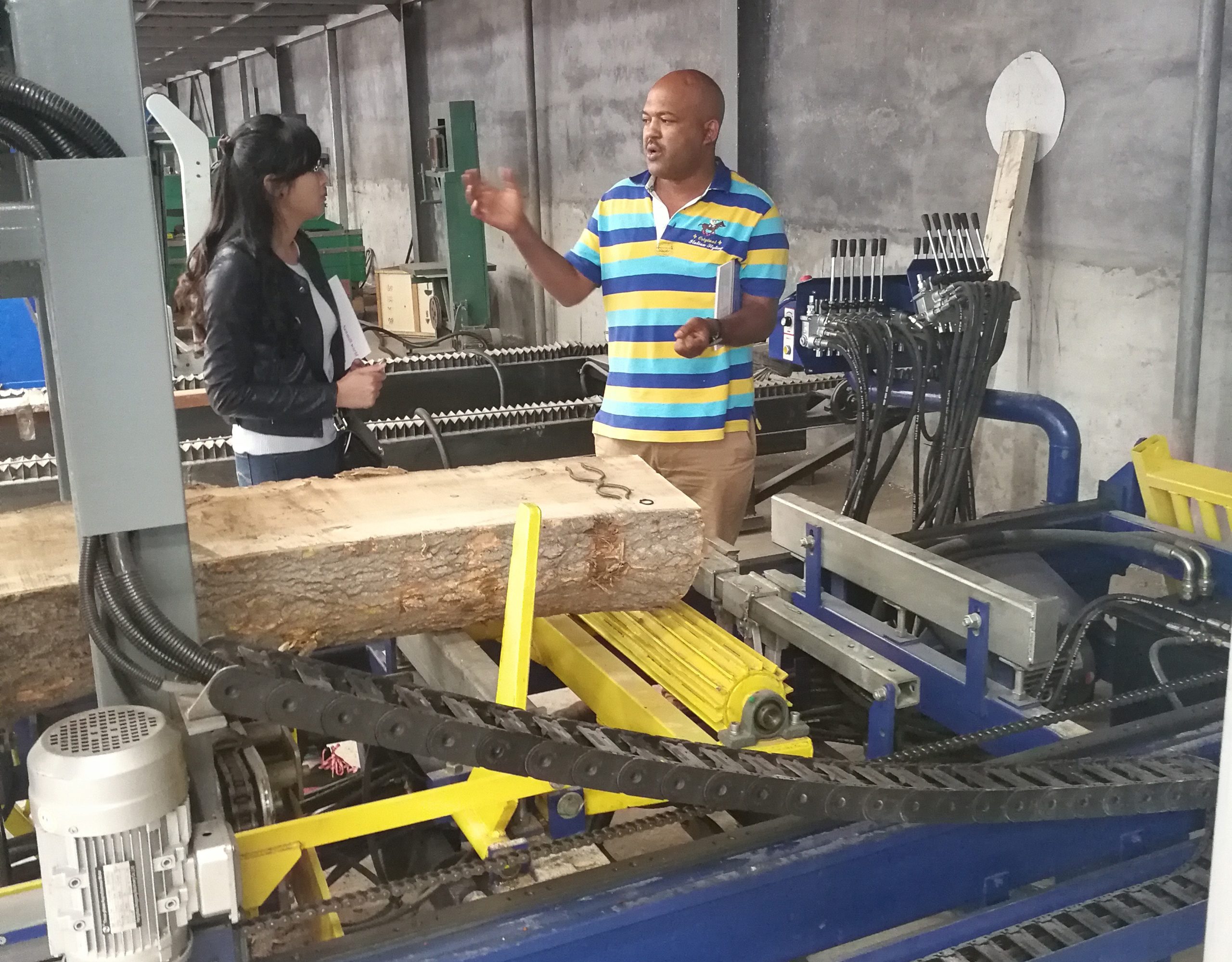Ethiopian customers buy machines