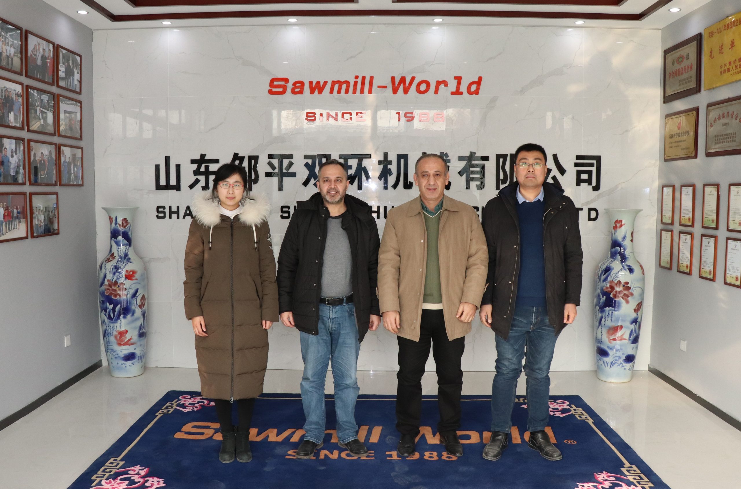  Photo with Middle East Clients 