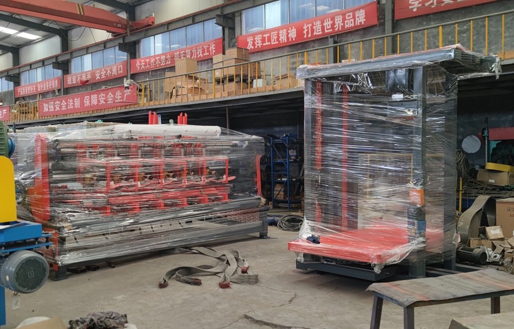 Sawmillworld Semi-automatic Horizontal Nailing Machine shipped to Bulgaria
