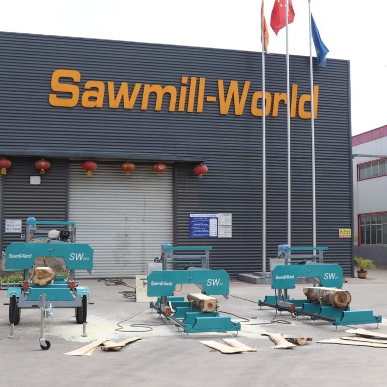 Sawmillworld Ultra-portable bandsaw shipped to Japan
