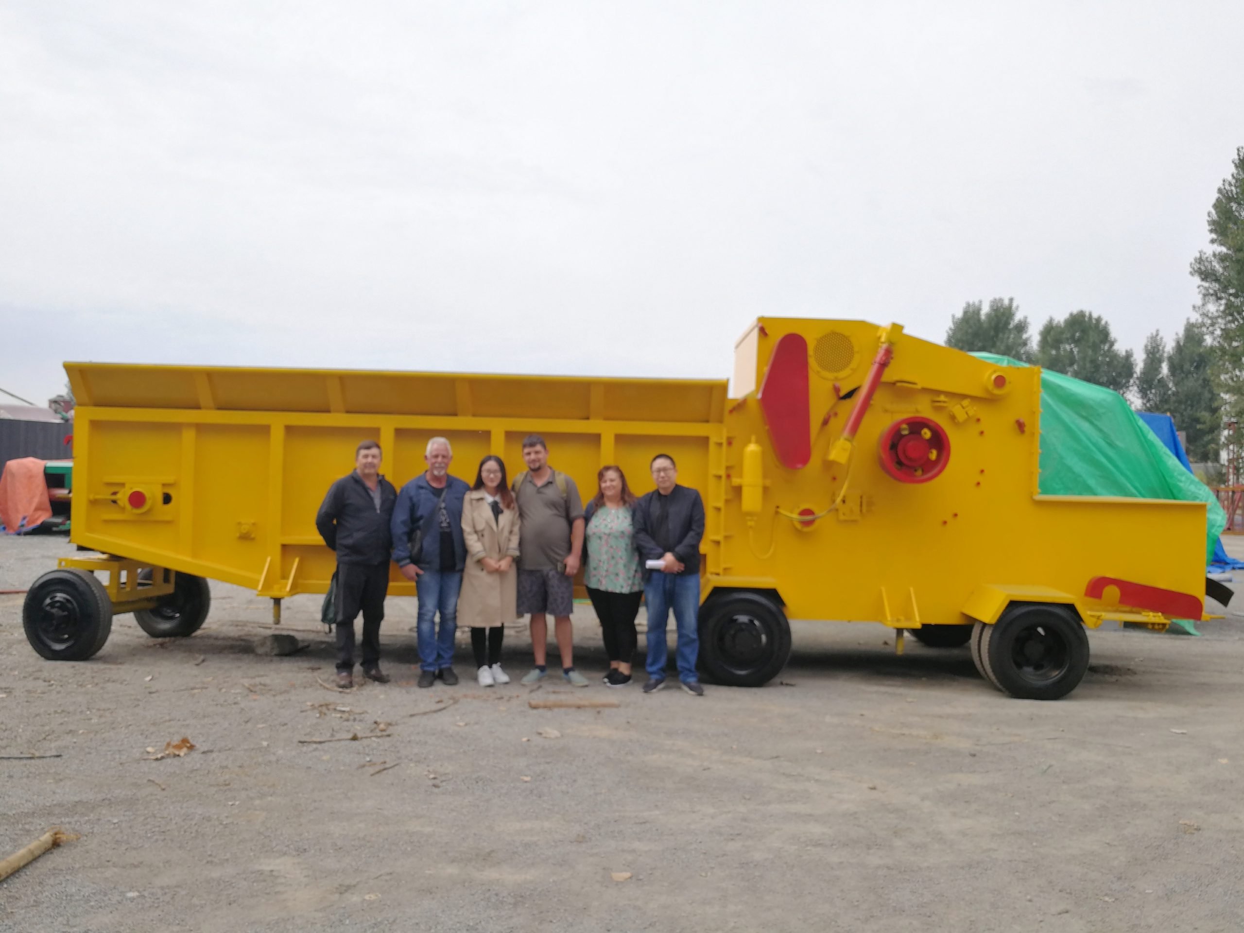 South African customer buying crusher
