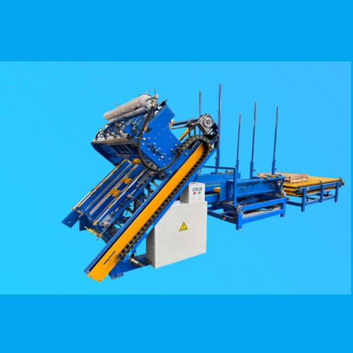 Automatic Stringer Type Wood Pallet Nailing Machine